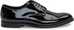 Doucal's Zwarte lakleren veterschoenen Black Heren