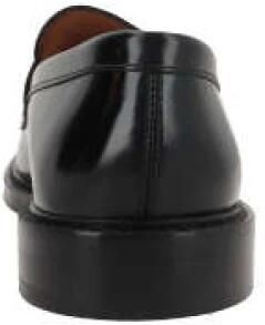 Doucal's Zwarte leren penny loaferschoenen - Foto 4