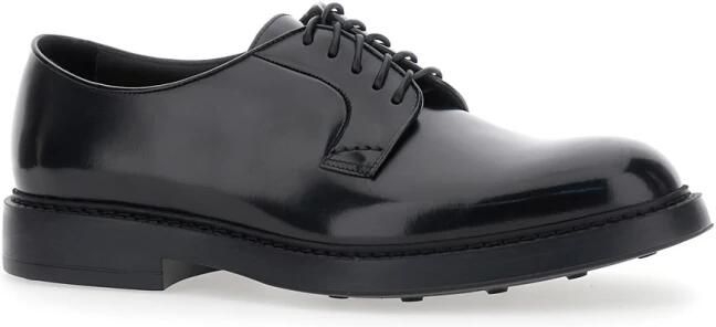 Doucal's Tijdloze Elegantie Zakelijke Schoenen Black Heren - Foto 7