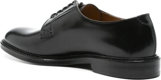 Doucal's Zwarte Veterschoenen van Leer - Foto 3