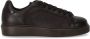Doucal's Gehamerd Ebbenhout Leren Sneaker - Thumbnail 1