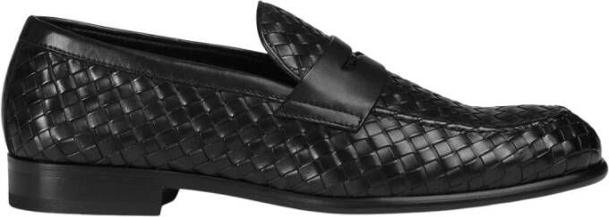 Doucal's Geweven leren loafer