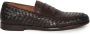 Doucal's Geweven leren mocins Bruin Brown Heren - Thumbnail 2