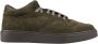 Doucal's Groene Hoge Sneakers van Suède Green Heren - Thumbnail 5