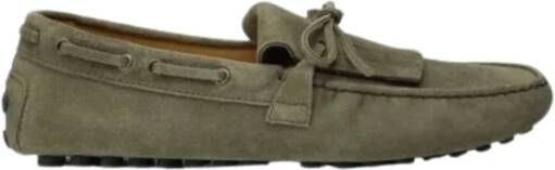 Doucal's Groene Suède Loafers