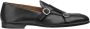 Doucal's Heren gesp loafer in leer | zwart Black Heren - Thumbnail 6