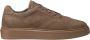 Doucal's Koffiekleurige Suède Sneakers met Memory Foam Binnenzool Bruin Heren - Thumbnail 5