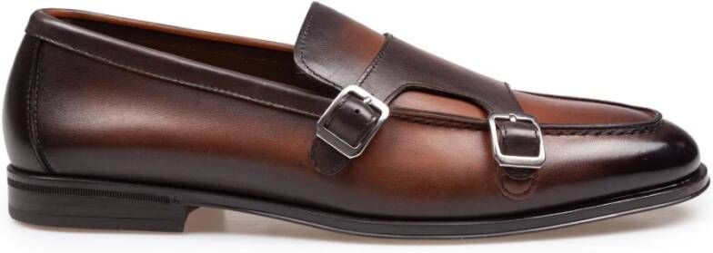 Doucal's Houten Loafer Schoenen Elegante Stijl