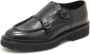 Doucal's Italiaanse schoenen met dubbele gesp zwart - Thumbnail 1