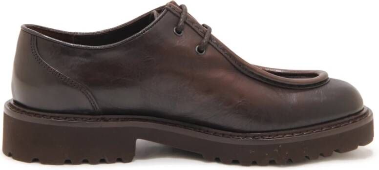 Doucal's Italiaanse Veterschoenen Triumph Bruin