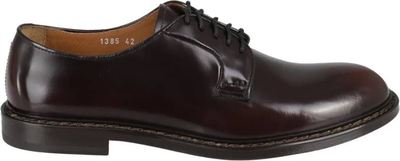 Doucal's Klassieke Derby schoenen voor heren Purple Heren