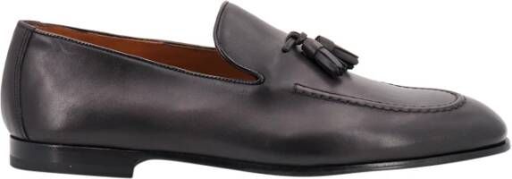 Doucal's Klassieke Leren Loafers Black Heren