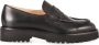 Doucal's Leren Penny loafers voor dames | zwart Black Dames - Thumbnail 5