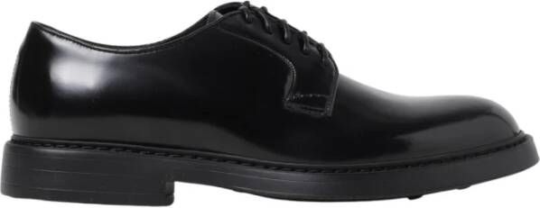 Doucal's Klassieke Zwarte Brogue Oxford Schoenen