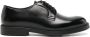 Doucal's Italiaanse leren schoenen naadloos ontwerp Blake constructie Black Heren - Thumbnail 1