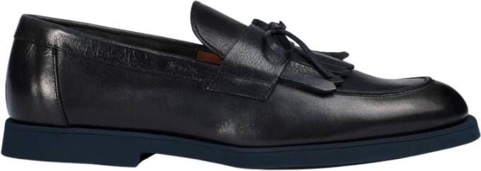 Doucal's Leren Loafer met Franjes