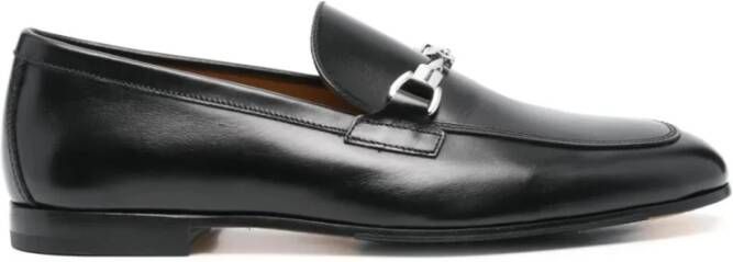 Doucal's Leren Loafer met Gespdetail