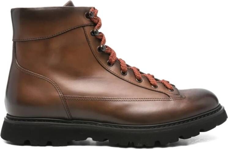Doucal's Leren Veterschoenen met Rits