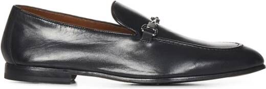 Doucal's Zwarte Calzature Loafers voor Heren Black Heren