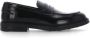 Doucal's Zwarte Penny Moccasins met Verhoogde Stiksels Black Heren - Thumbnail 4