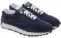 Doucal's Marineblauwe Lage Top Sneakers Blauw Heren - Thumbnail 1