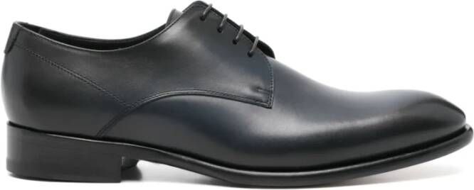 Doucal's Middernachtblauwe veterschoenen derby