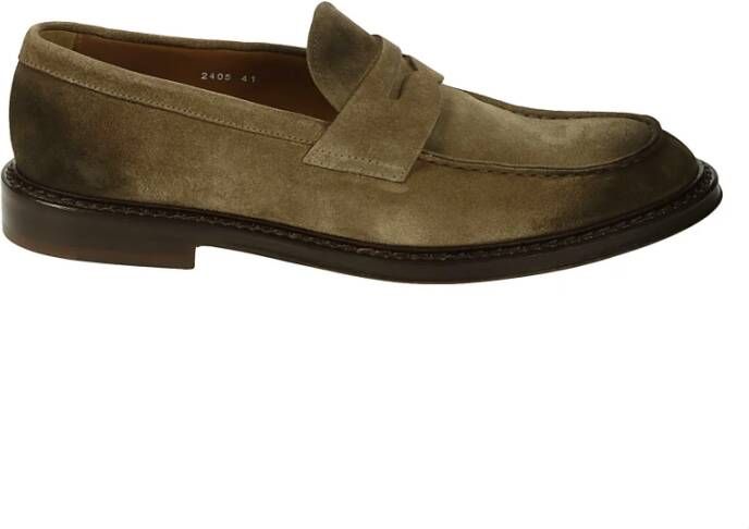 Doucal's Ongeveterde Mocassins Beige Heren