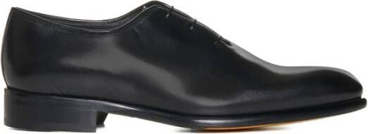 Doucal's Oxford Deco Platte Schoenen Black Heren