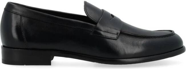 Doucal's Penny Adler Nero Mocassin