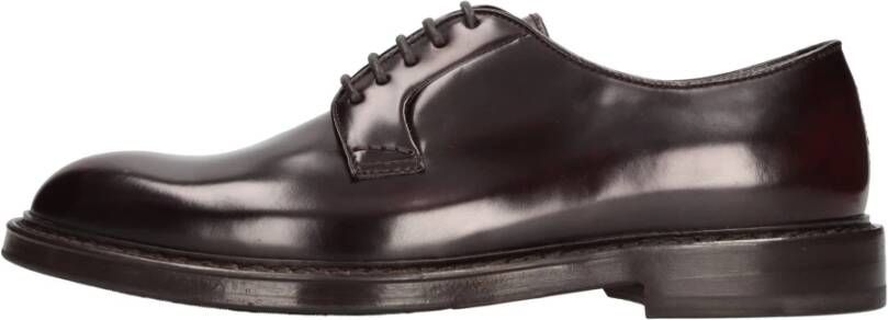 Doucal's Platte schoenen Bordeaux