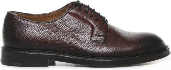 Doucal's Platte schoenen voor vrouwen Brown Heren