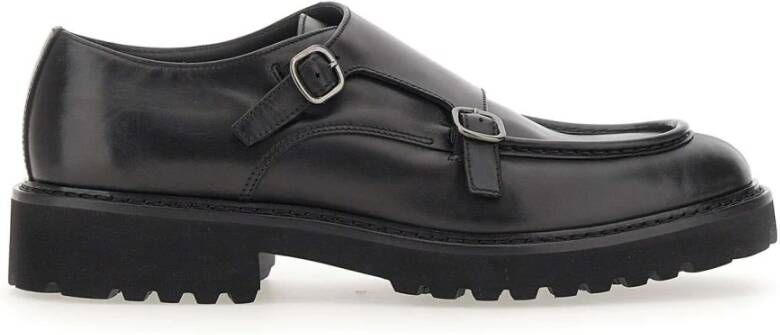 Doucal's Platte Zwarte Schoenen Black Heren