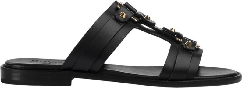 Doucal's Sandals Black Dames