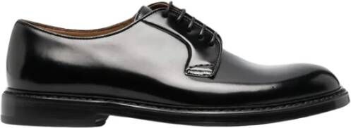 Doucal's Satijnen Leren Derby Schoen - Foto 1