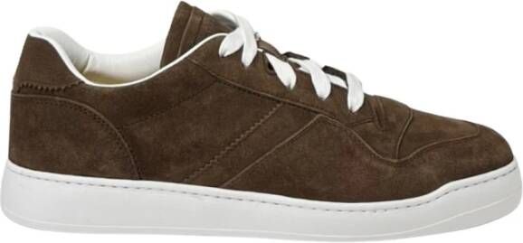 Doucal's Elegante en Comfortabele Sneakers voor Heren Brown Heren