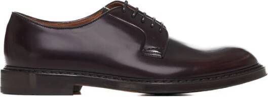 Doucal's Heren leren Derby veterschoen | burgundy Red Heren - Foto 1