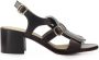 Doucal's Sandalen DUNKELBRAUNE SANDALE MIT ABSATZ in bruin - Thumbnail 1