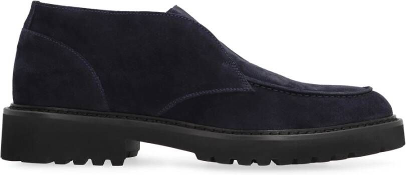 Doucal's Suede Desert Boots Ronde Neus