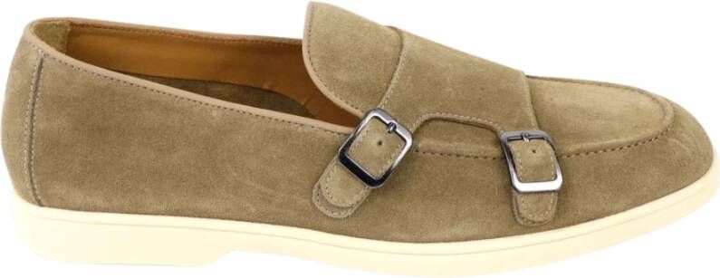 Doucal's Suède Mocassins met Gespen