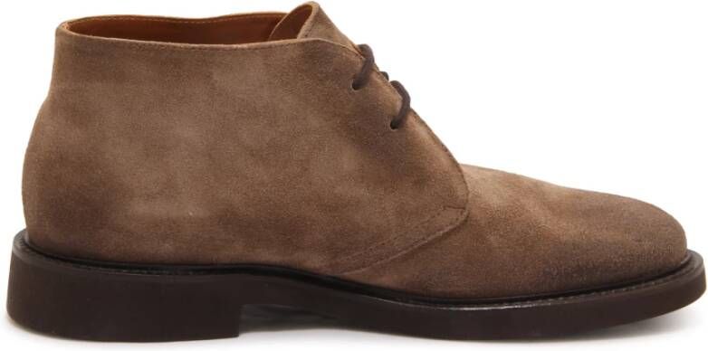 Doucal's Suede Schoenen Made in Italy