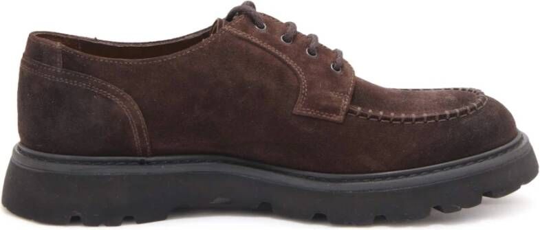 Doucal's Suede Veterschoenen