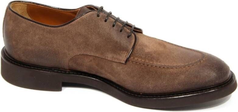 Doucal's Suede Veterschoenen
