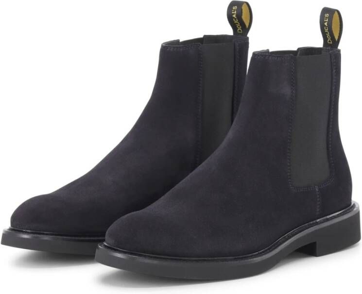 Doucal's Veloursleren Laarzen Comfort Stijl