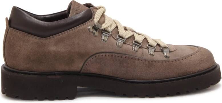 Doucal's Vintage Effect Trekking Schoenen Espresso Bruin
