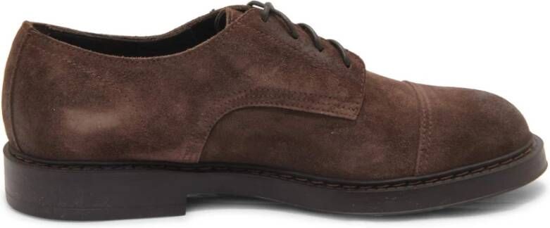 Doucal's Vintage Suède Veterschoenen