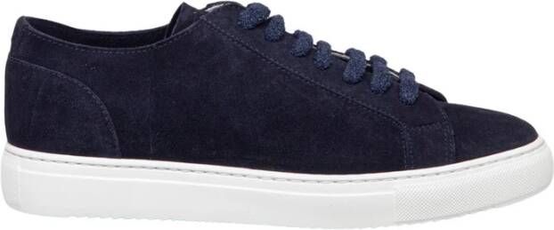 Doucal's Wasbare sneakers voor heren Blauw Heren