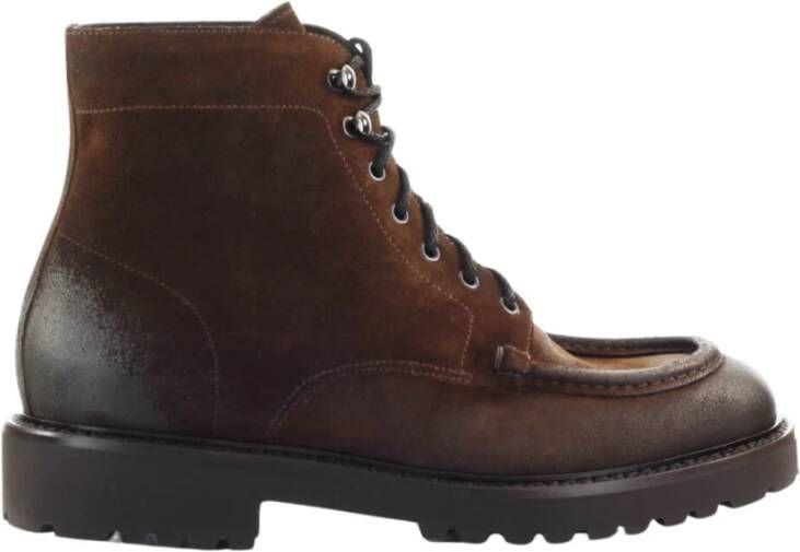 Doucal's Winterse Stijl Upgrade: Combat Boots Bruin Heren