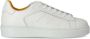 Doucal's Wit Geperforeerde Leren Sneaker White Heren - Thumbnail 1