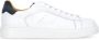 Doucal's Witte leren sneakers ronde neus White Heren - Thumbnail 2
