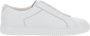 Doucal's Witte Sneakers met Elastische Bandjes Design - Thumbnail 1